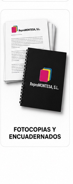 Fotocopias y encuadernados